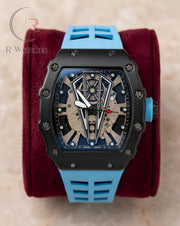 (OS) RM Silicon Tiffany Blue Black Dial