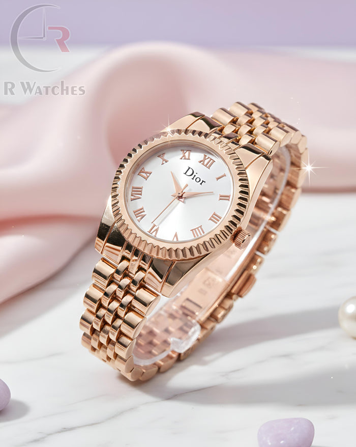(OS)⭐ Dior girls rose gold white