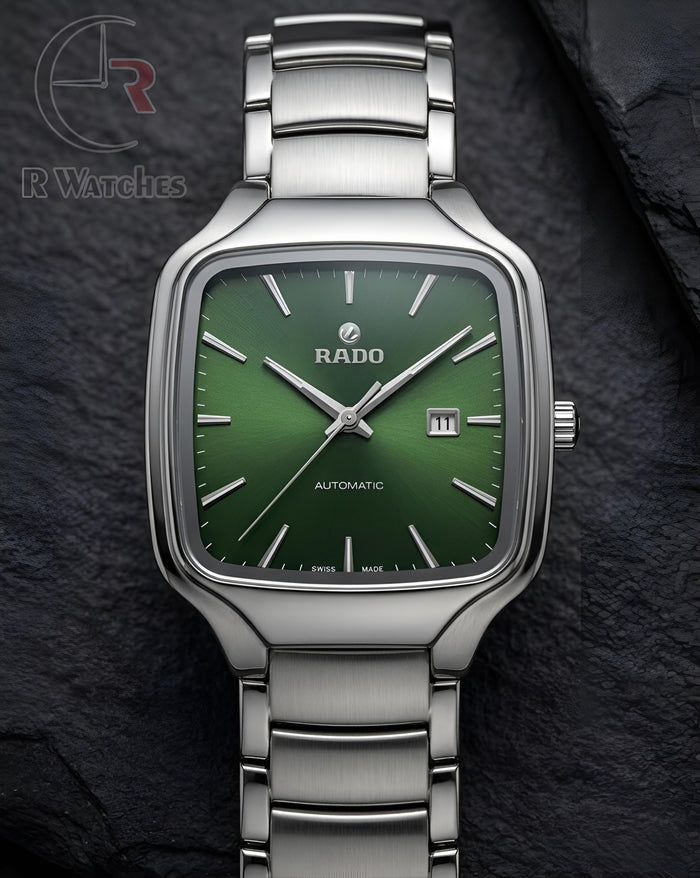 (OS) Rado Silver Green Dial
