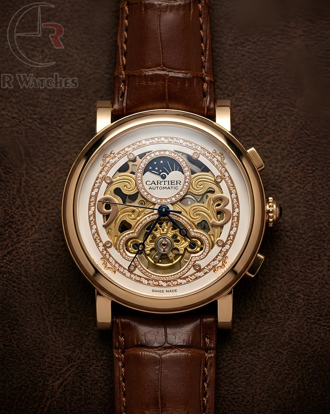 (OS2) Cartier automatic leather