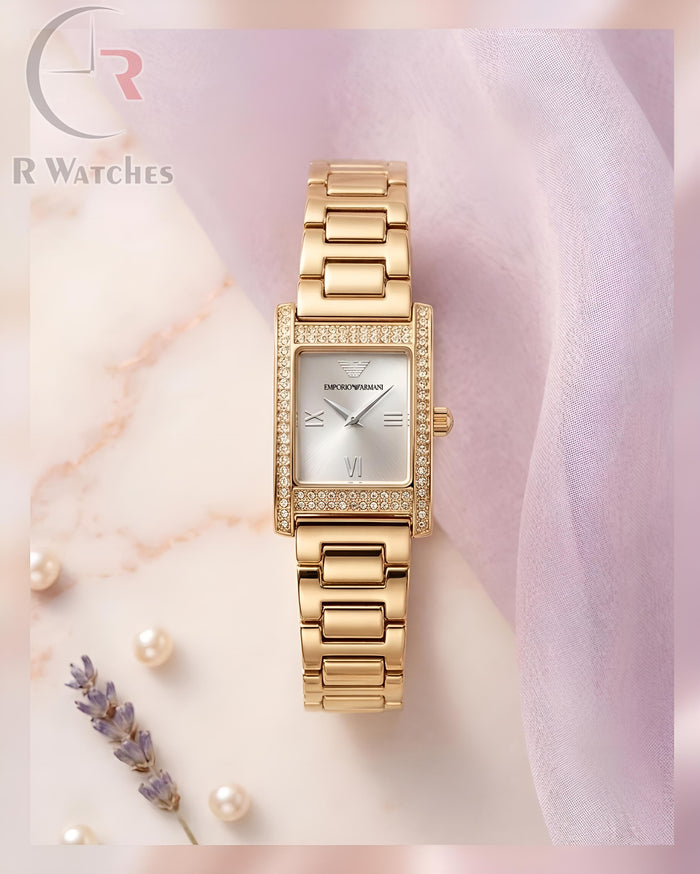 (OS) Armani Girls Gold White