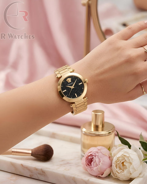 (OS) Versace Girls Gold Black