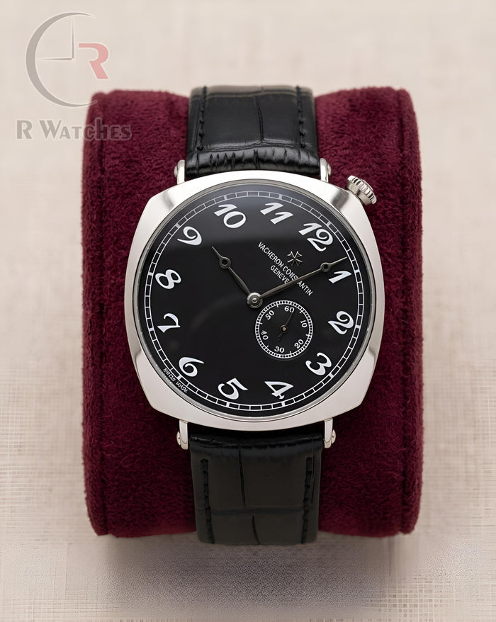 (OS) Vacheron Constantin Leather Black Silver
