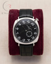 (OS) Vacheron Constantin Leather Black Silver
