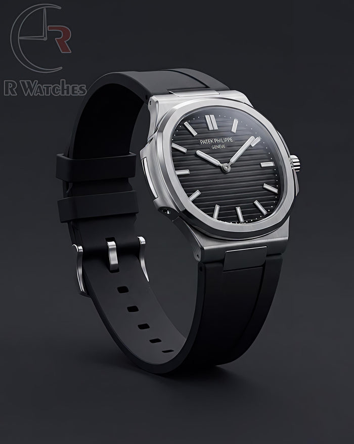 (OS) Patek Philippe silicon Silver Black
