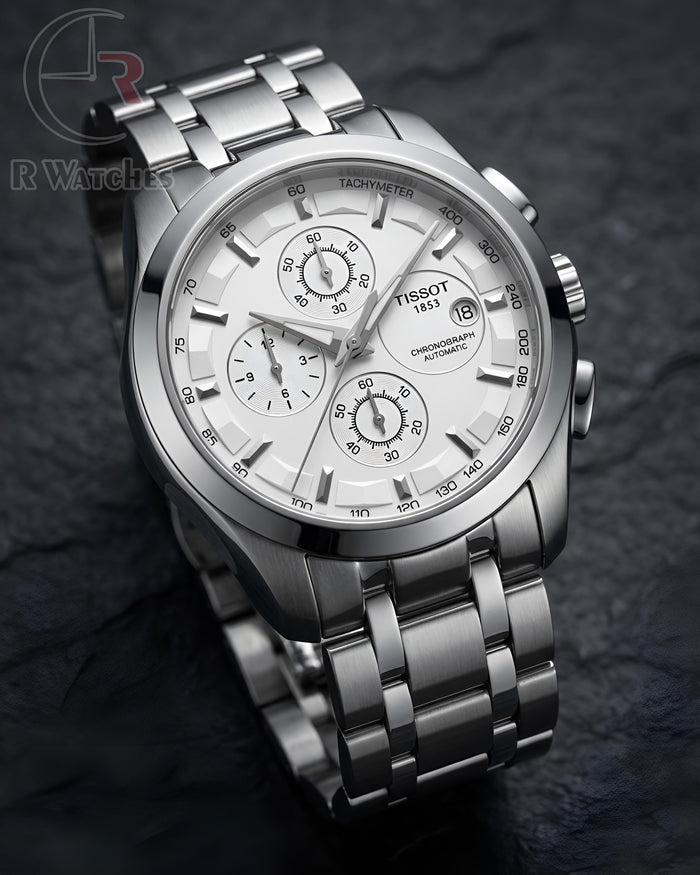 (SS)⭐ Tissot silver white