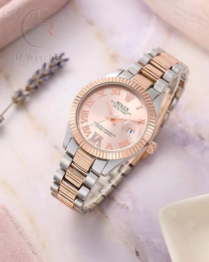 (OS) Rolex Girls Rose Gold Pink