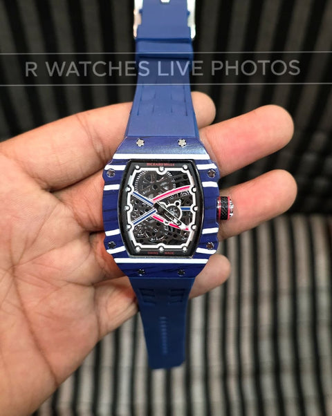 (OS2)⭐ RM Silicon Blue White Silver Silicon Blue