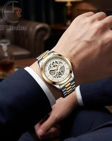 (OS) Rolex Automatic Dual Tone White