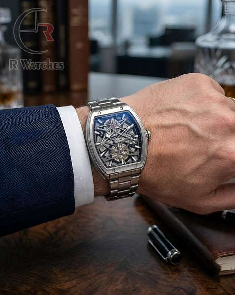 (OS) RM Automatic Black Silver