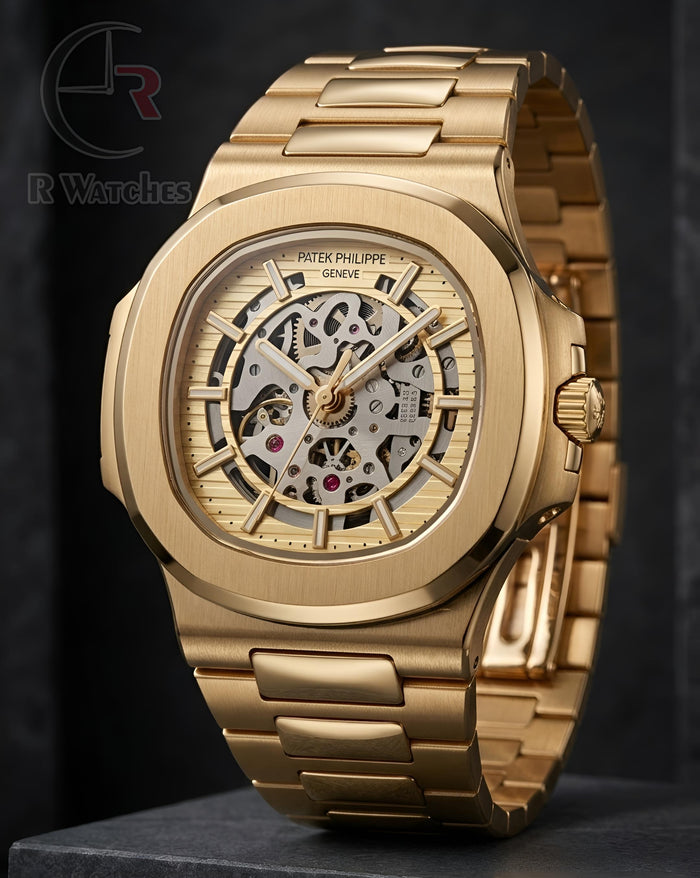 (SS) Patek Philippe Machinery Full Gold