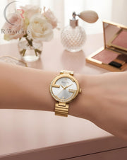 (SS) Gucci Girls Diamond Gold White
