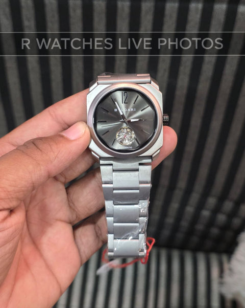 (OS)⭐ Bvlgari Automatic Silver Green