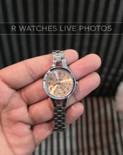 (OS)⭐ Eora Girls Silver Off-white Dial