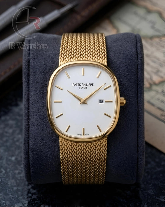 (SS) Patek Philippe Gold White