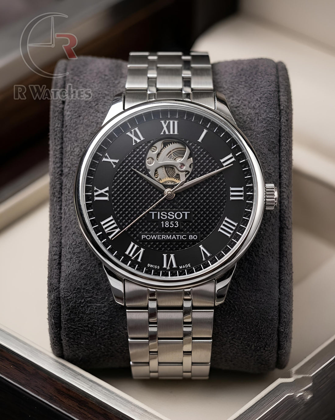(OS) Tissot Automatic Silver Black