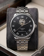 (OS)⭐ Tissot Automatic Silver Black