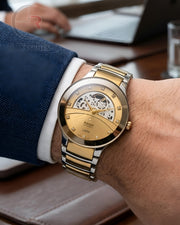 (OS5)⭐ Rado Diamond Machinery Dual Tone Gold Dial