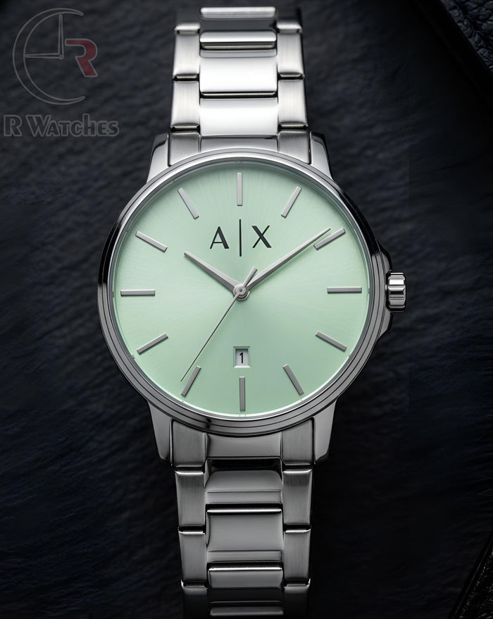 (OS)⭐ AX Armani silver light green