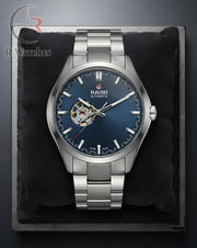 (OS) Rado Automatic Blue Silver