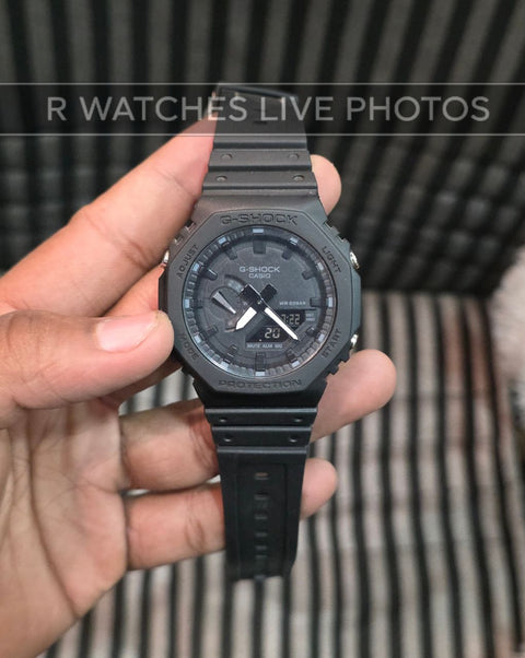 (OS5)⭐ G-Shock ga black fiber