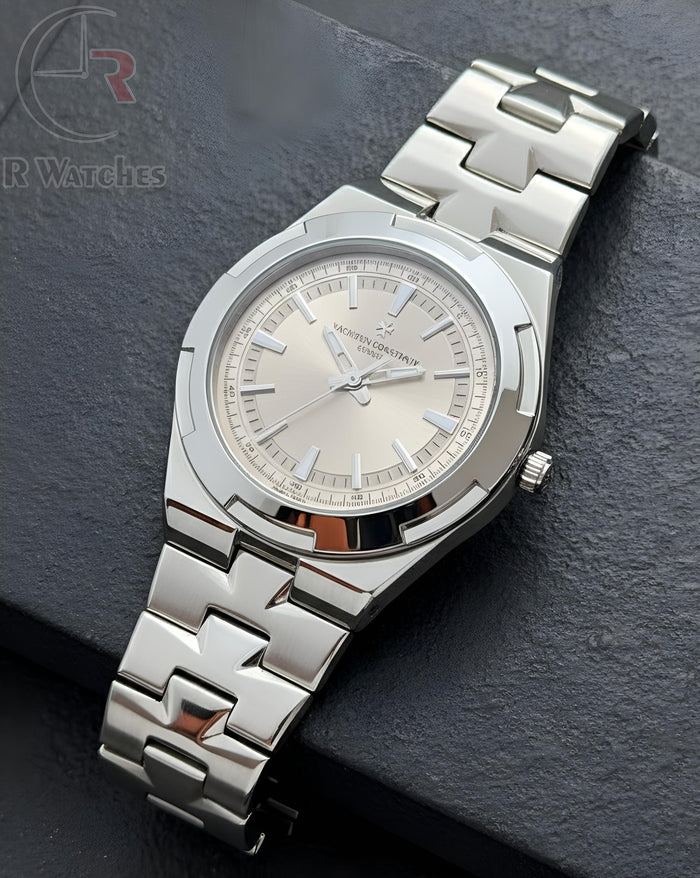 (OS)⭐ Vacheron Constantin silver grey