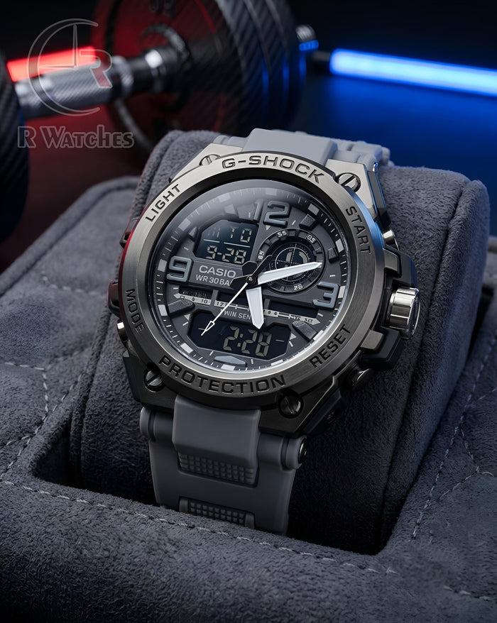(OS) G-Shock New Black Grey