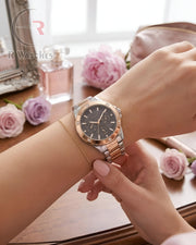 (OS) Guess Girls Rose Gold Black