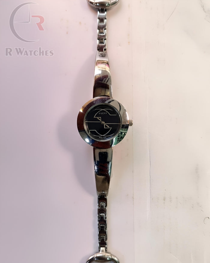 (SS) Gucci girl's Silver Black