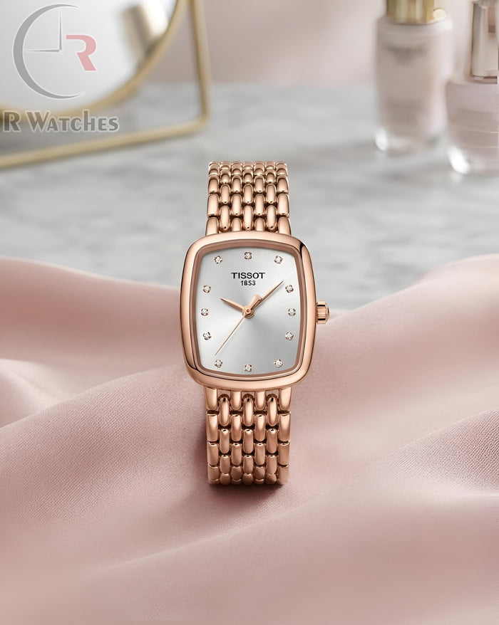 (OS) Tissot Girls Rose Gold White