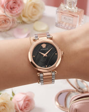 (OS)⭐ Versace Girls Rose Gold Black