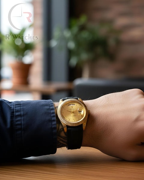 (OS) Rolex oyster silicon gold