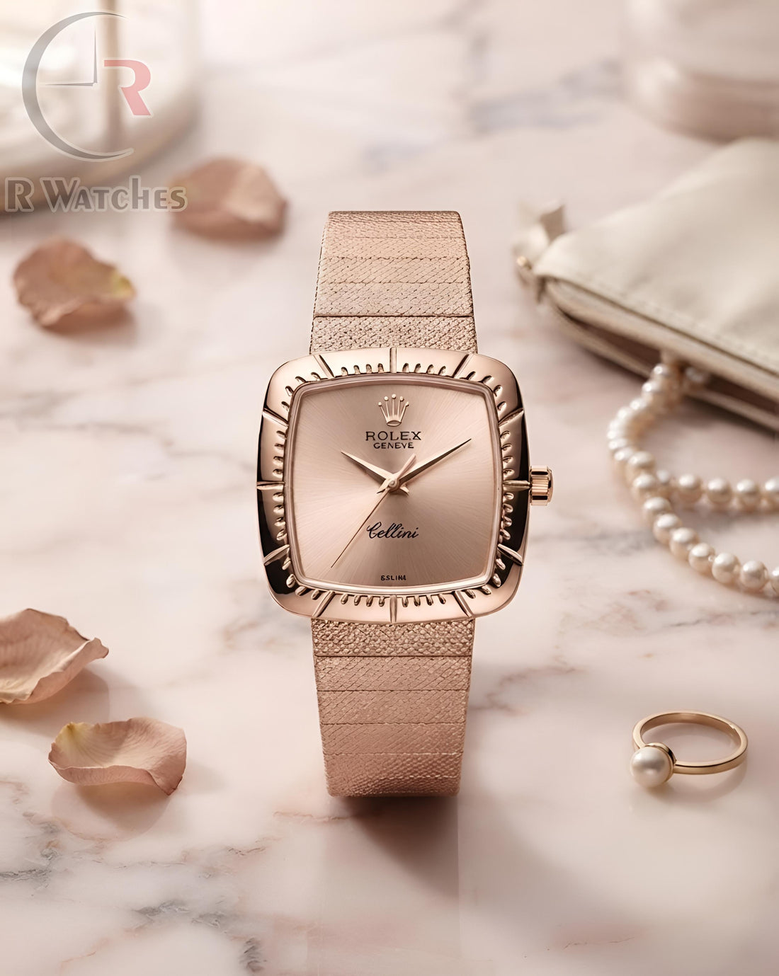 (OS) Rolex Girls Full Rose Gold