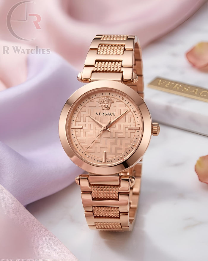 (OS) Versace Girls Full Rose Gold
