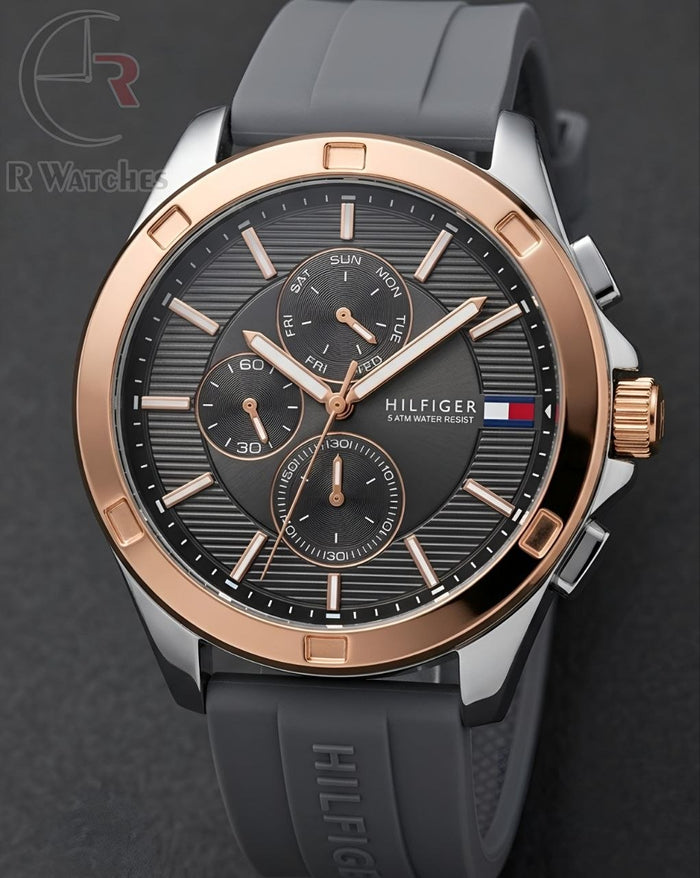 (SS)⭐ Tommy silicon rose gold grey