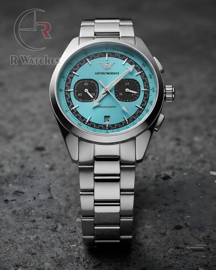 (OS) Armani Silver Tiffany Blue