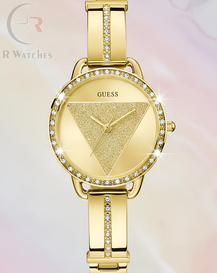 (OS) Guess girls full golden dimond