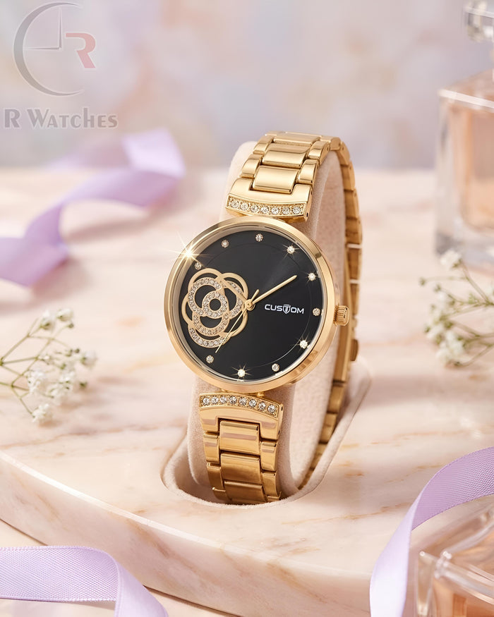 (OS) Custom Girls Gold Black