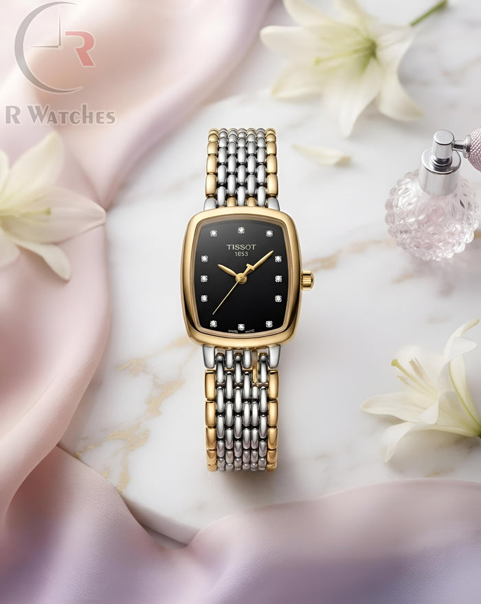 (OS) Tissot Girls Dual Tone Black
