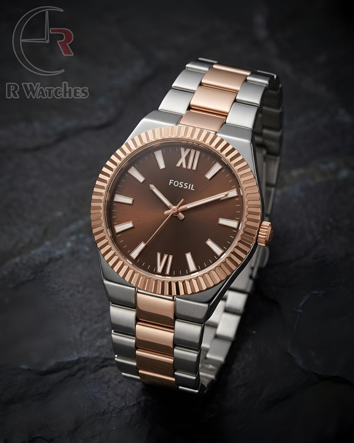 (OS) Fossil Rose Gold Brown