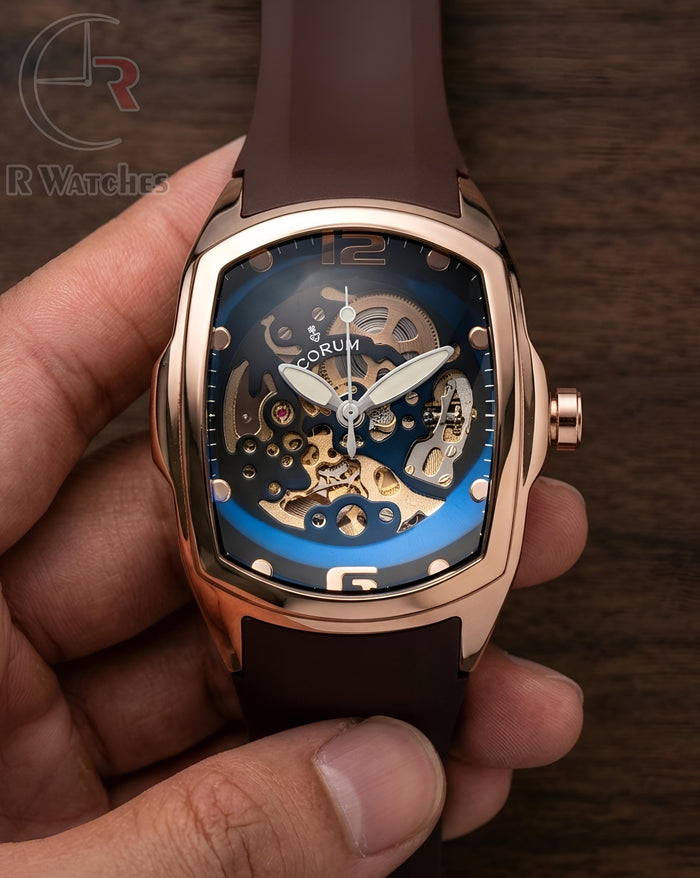 (OS2) Corum automatic silicon brown