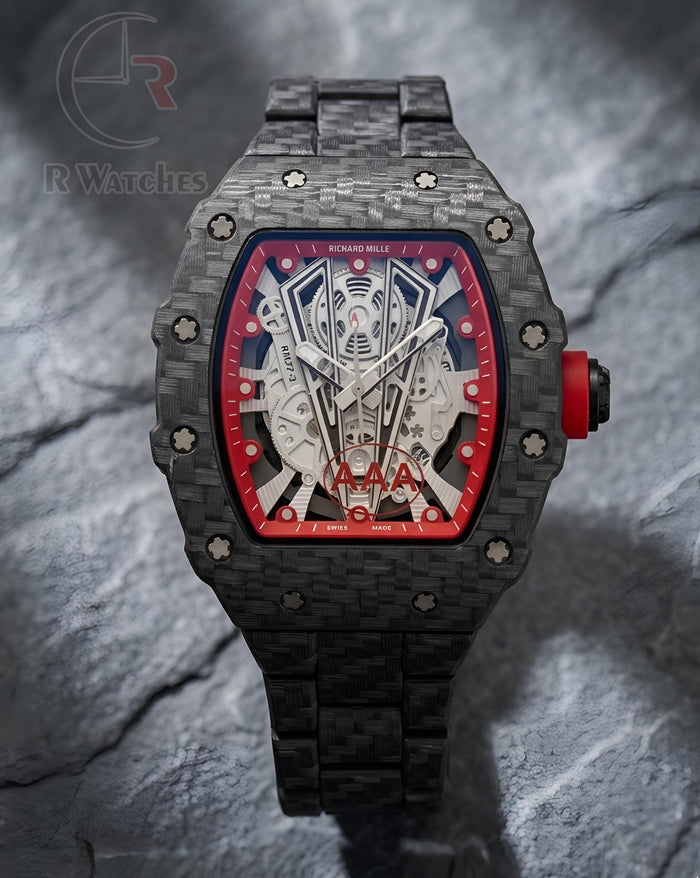 (OS)⭐ RM Machinery Black Red