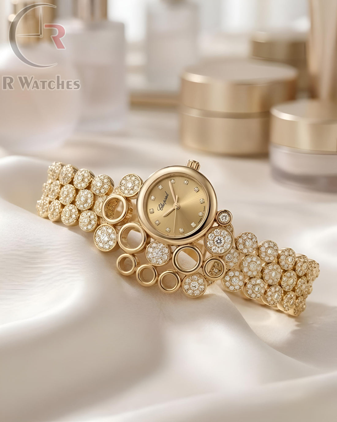 (OS) Chopard Girls Diamond Gold