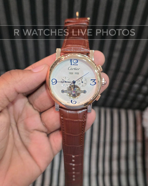 (OS2)⭐ Cartier automatic leather