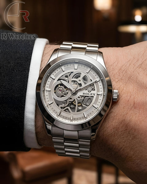 (OS) Rolex Automatic Full Silver