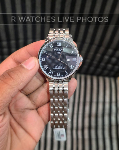 (OS)⭐ Tissot Silver Black Roman Dial