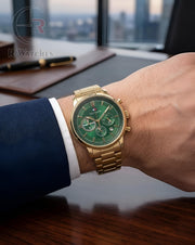 (OS) Tommy Hilfiger Gold Green