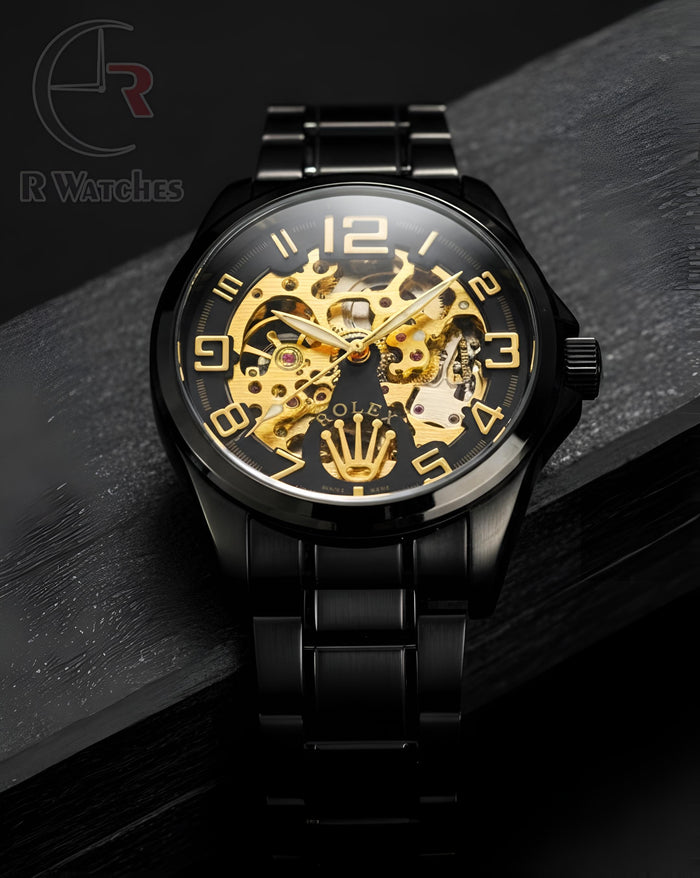 (OS) Rolex automatic metal full Black