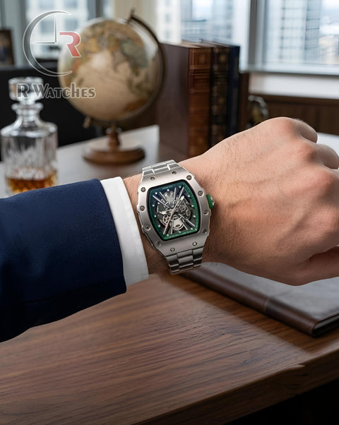 (OS2)⭐ RM Machinery Silver Green