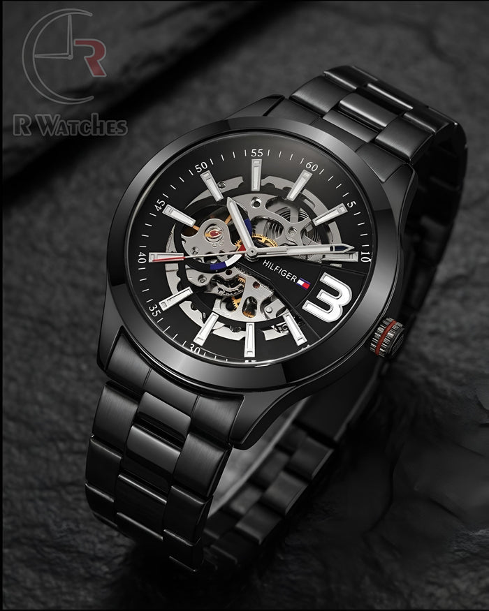 (OS) Tommy Hilfiger Automatic Full Black